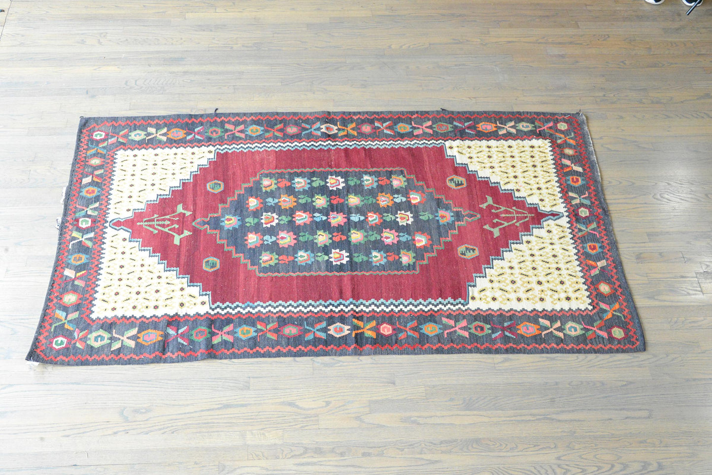 Vintage Armenian Kilim Rug For Sale