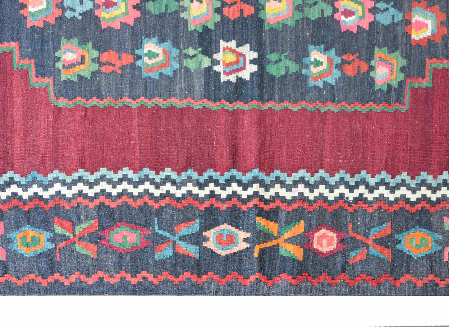 Vintage Armenian Kilim Rug For Sale