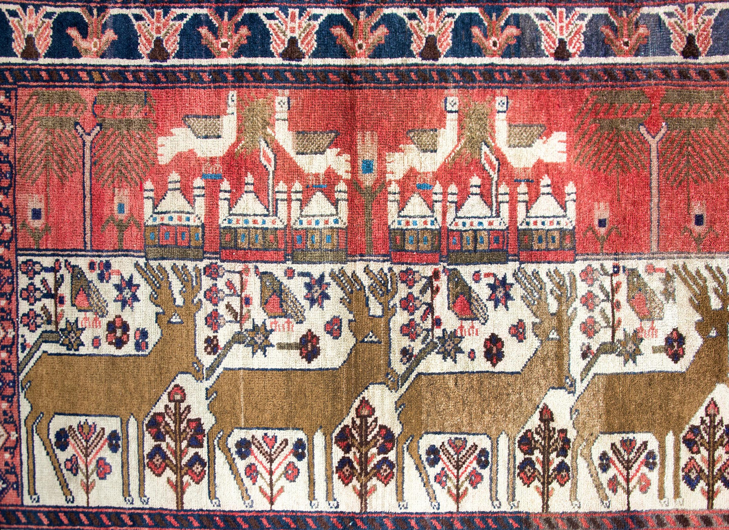 Vintage Kelderdasht Rug For Sale