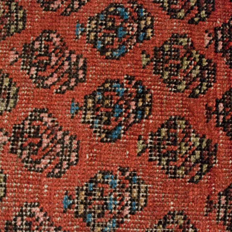 Antique Seraband Carpet Runner, 3'9" x 9'8" For Sale