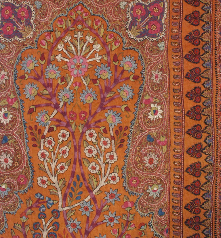 Unbelievable Silk Embroidered Suzani For Sale