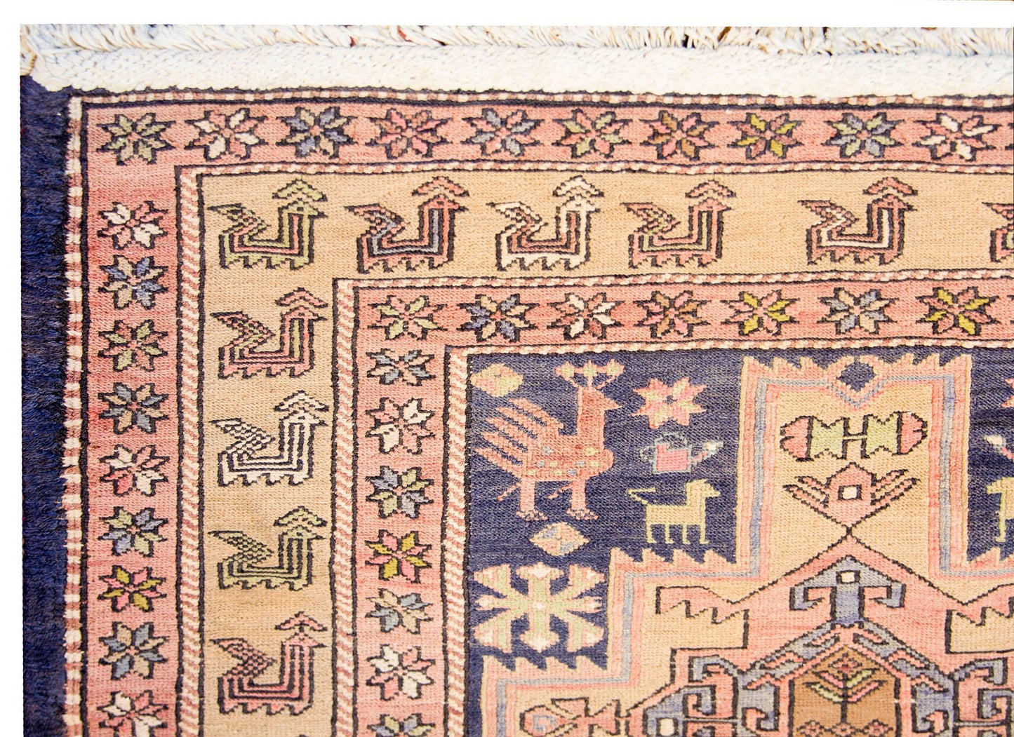 Extraordinary Early 20th Century Sumak Azeri Rug For Sale
