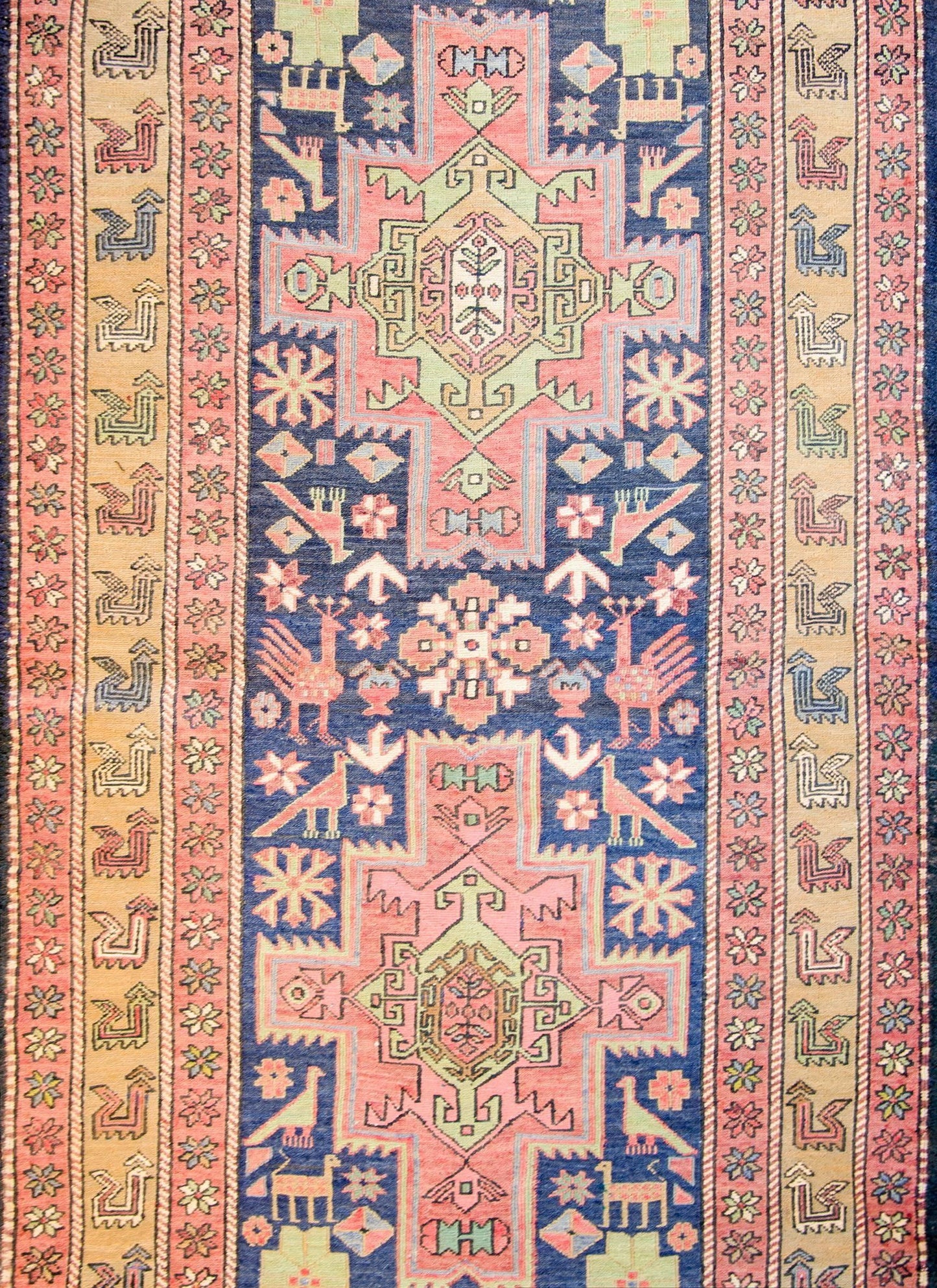 Extraordinary Early 20th Century Sumak Azeri Rug For Sale