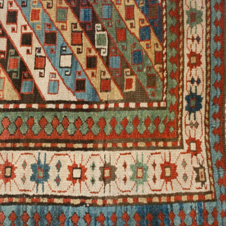 19th Century Talish Carpet For Sale