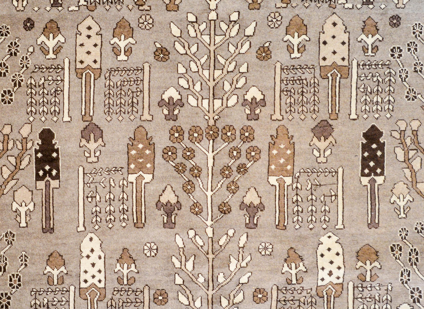 Vintage Bakhtiari Garden Rug For Sale