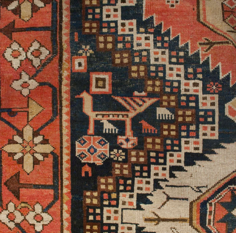 Early 20th Century Karabaugh Rug For Sale