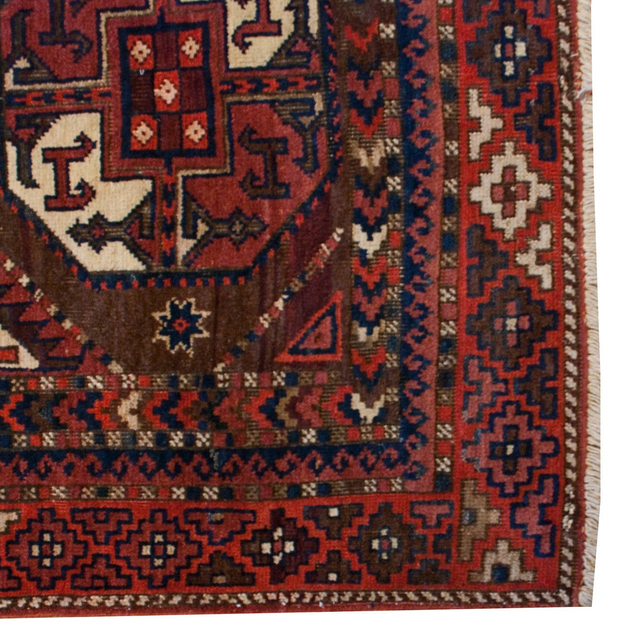 Early 20th Century Turkmen Rug For Sale