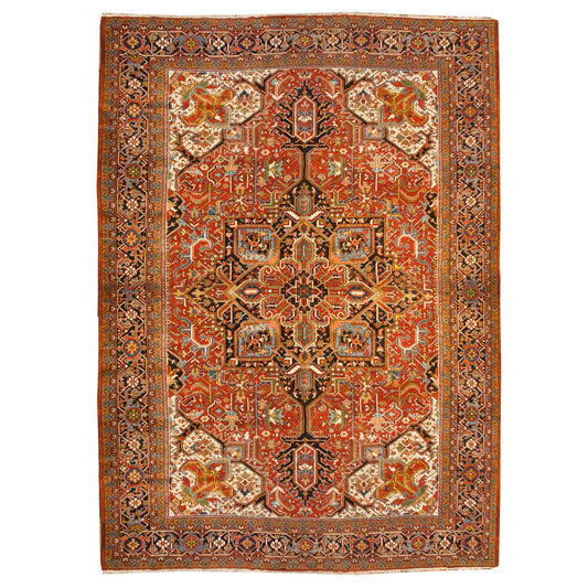 Early 20th Century Heriz Rug For Sale