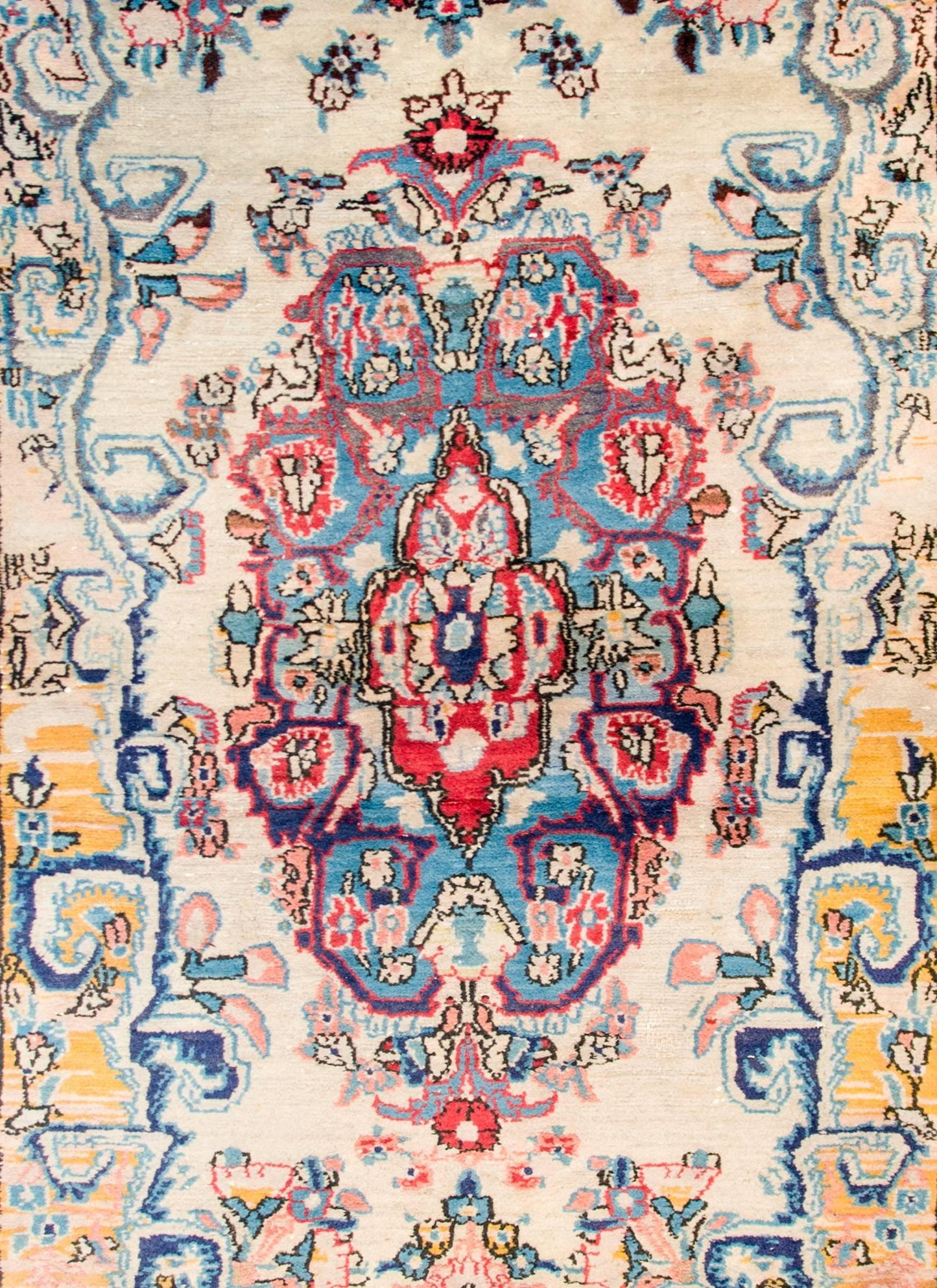 Fantastic Early 20th Century Antique Tabriz Rug For Sale