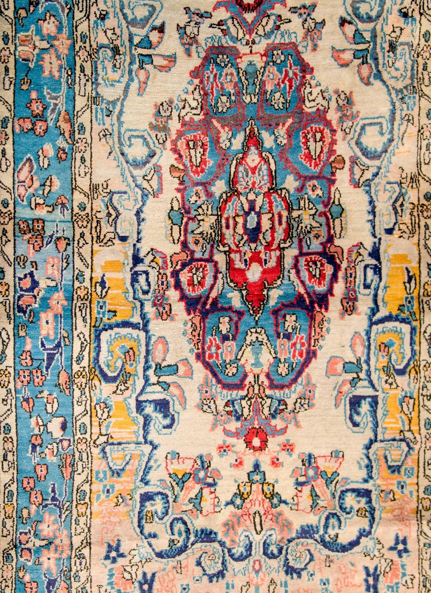 Fantastic Early 20th Century Antique Tabriz Rug For Sale