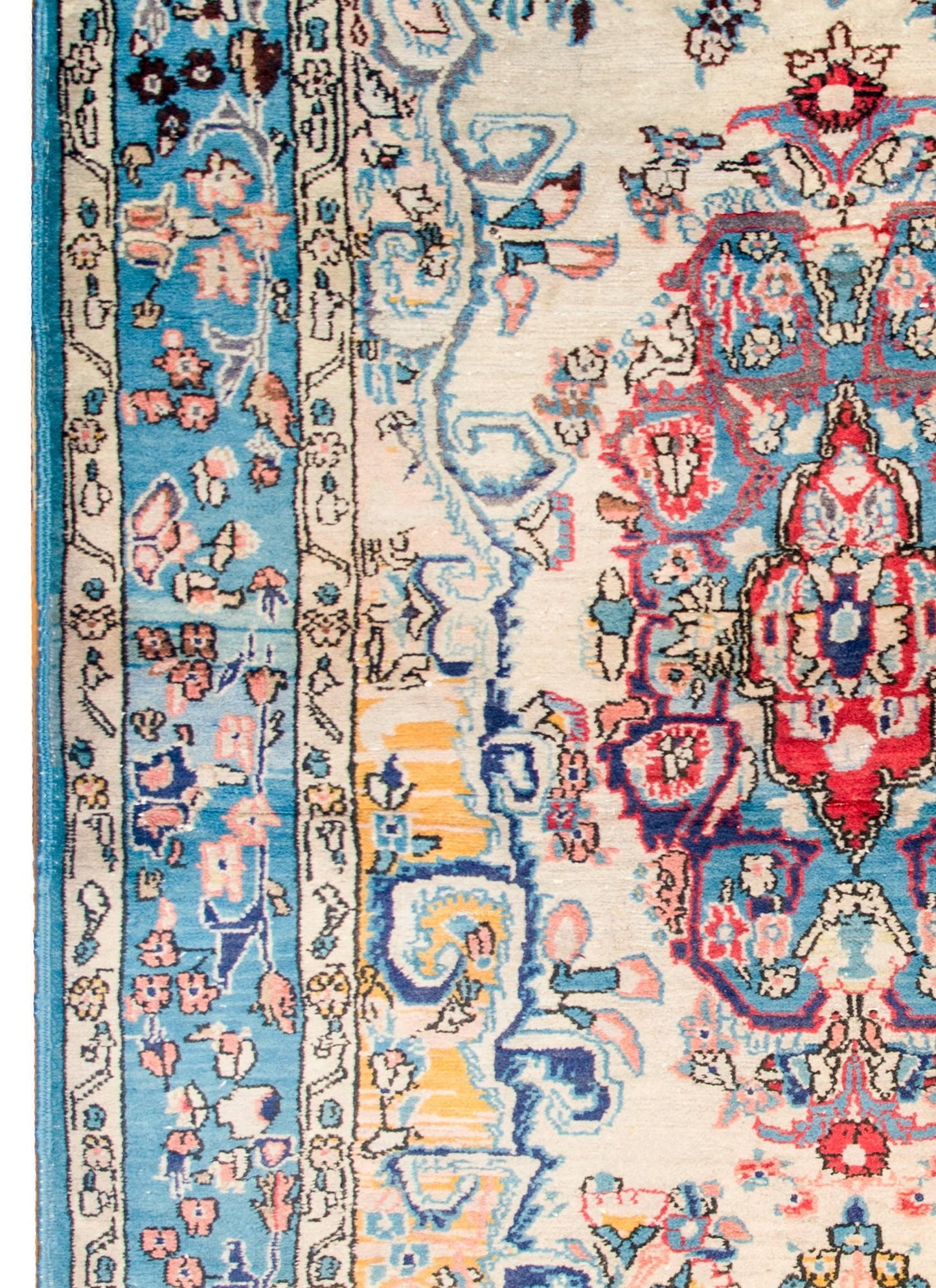 Fantastic Early 20th Century Antique Tabriz Rug For Sale