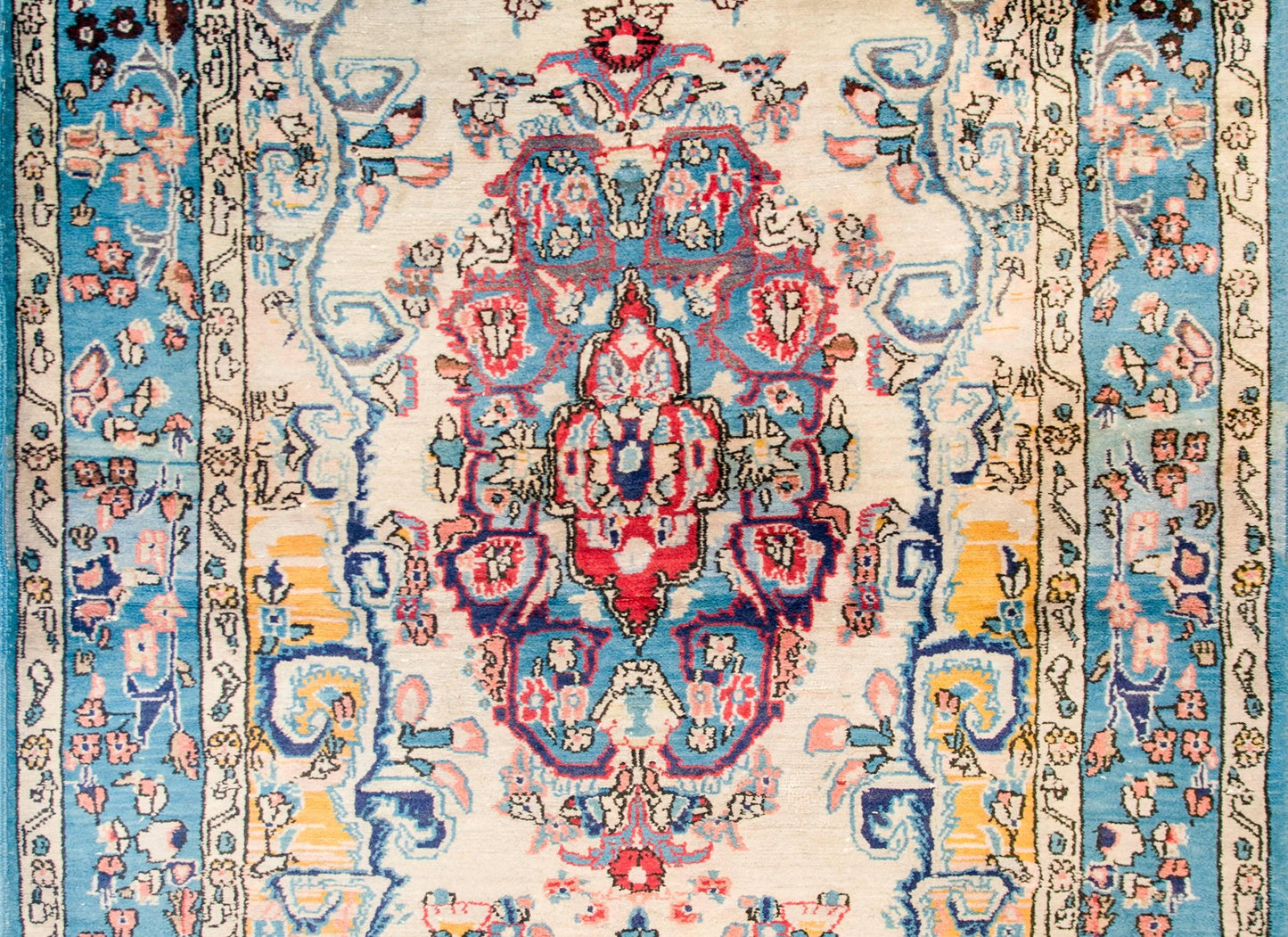 Fantastic Early 20th Century Antique Tabriz Rug For Sale