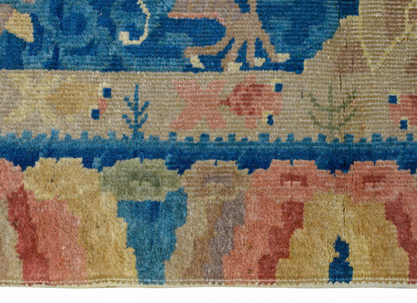 Unusual Chinese Art Deco Rug For Sale