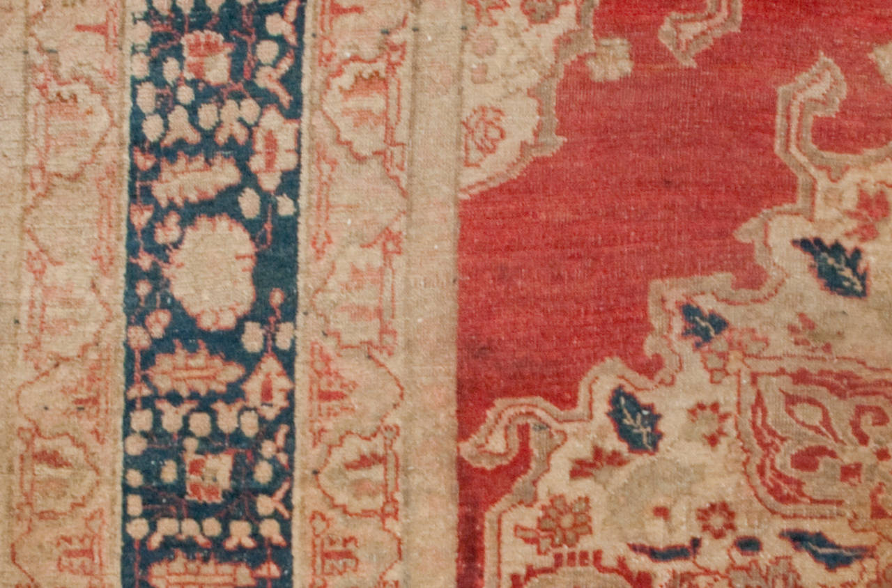 Late 19th Century Tabriz Rug For Sale