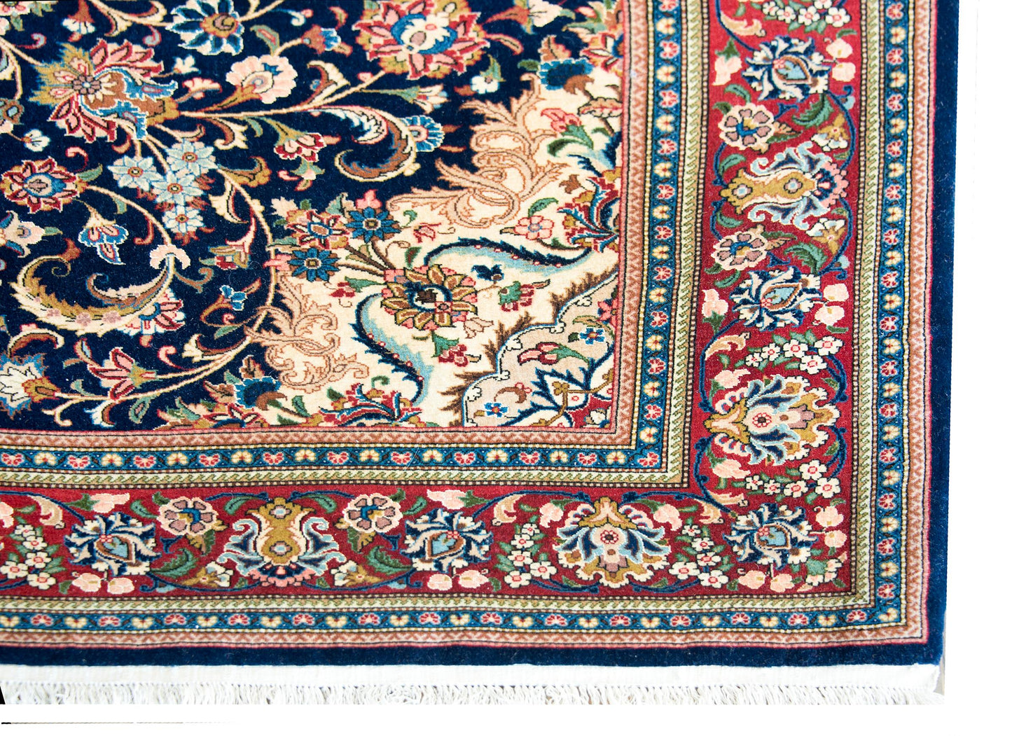 Vintage Persian Kashan Rug For Sale