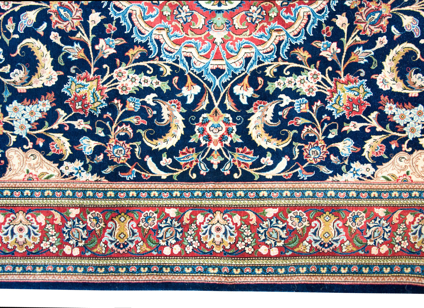 Vintage Persian Kashan Rug For Sale