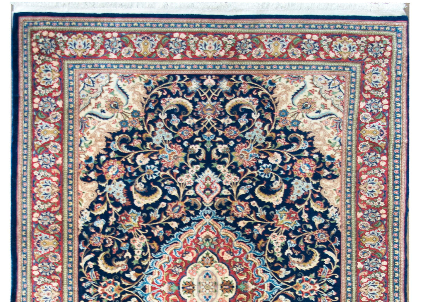Vintage Persian Kashan Rug For Sale