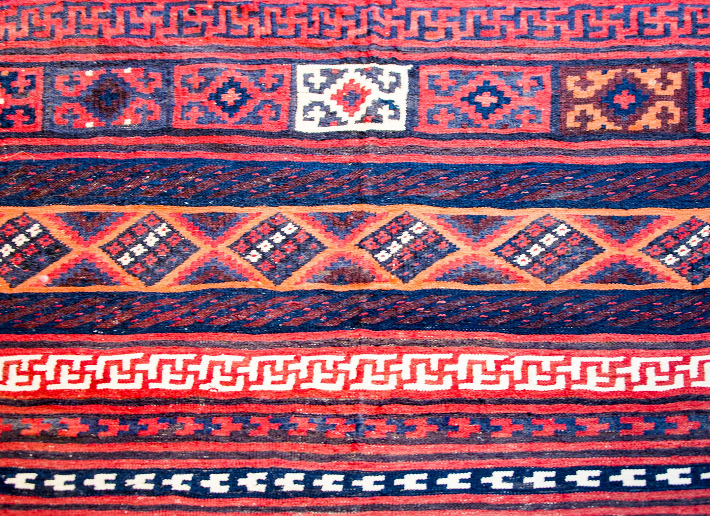 Early 20th Century Khorasan Sumak Rug For Sale