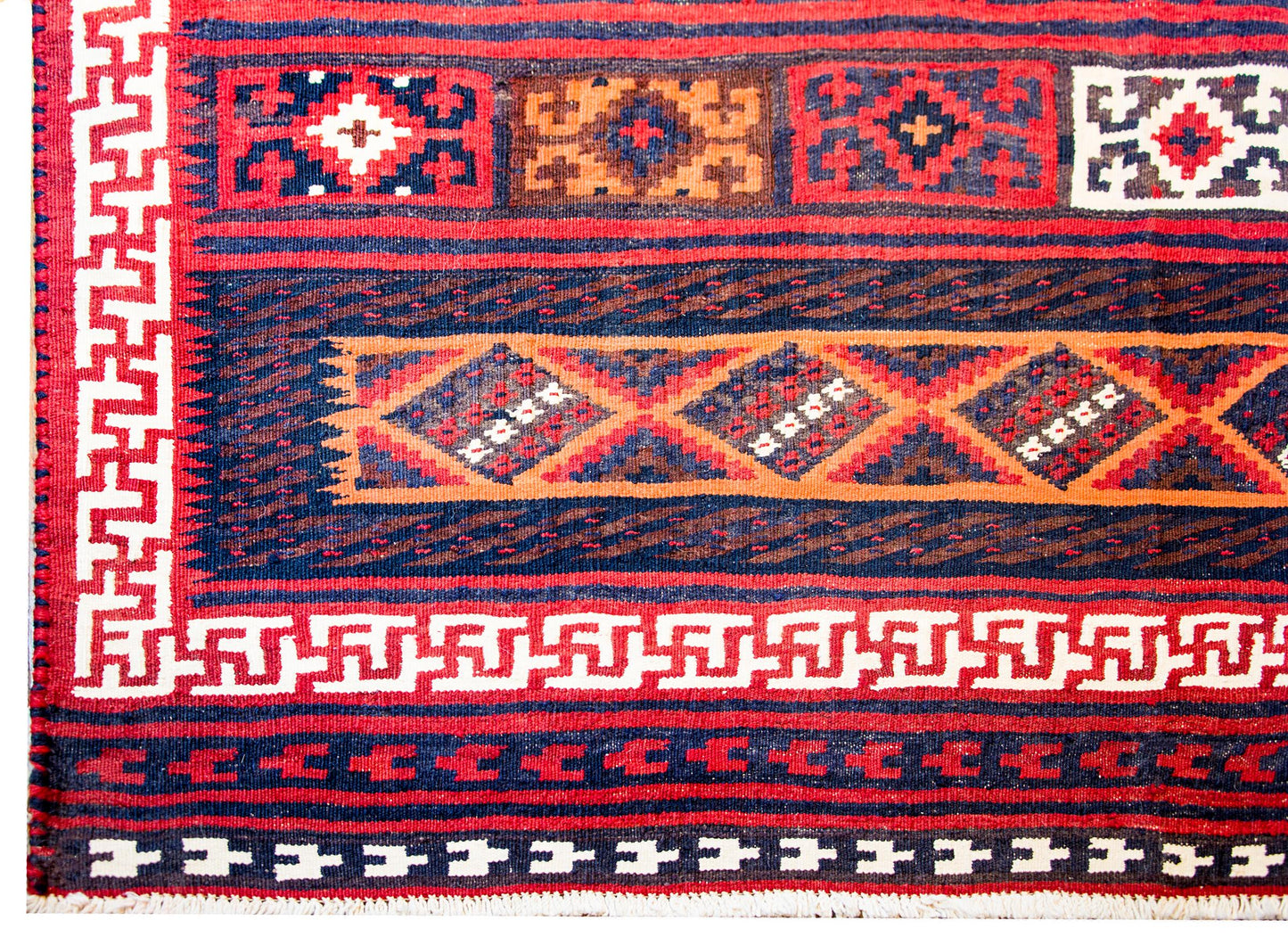 Early 20th Century Khorasan Sumak Rug For Sale