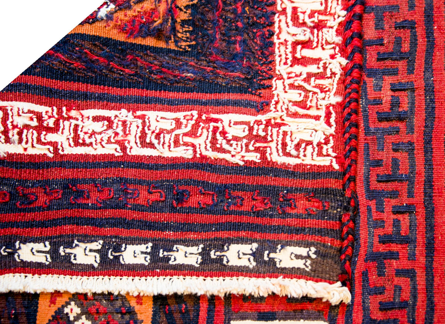 Early 20th Century Khorasan Sumak Rug For Sale