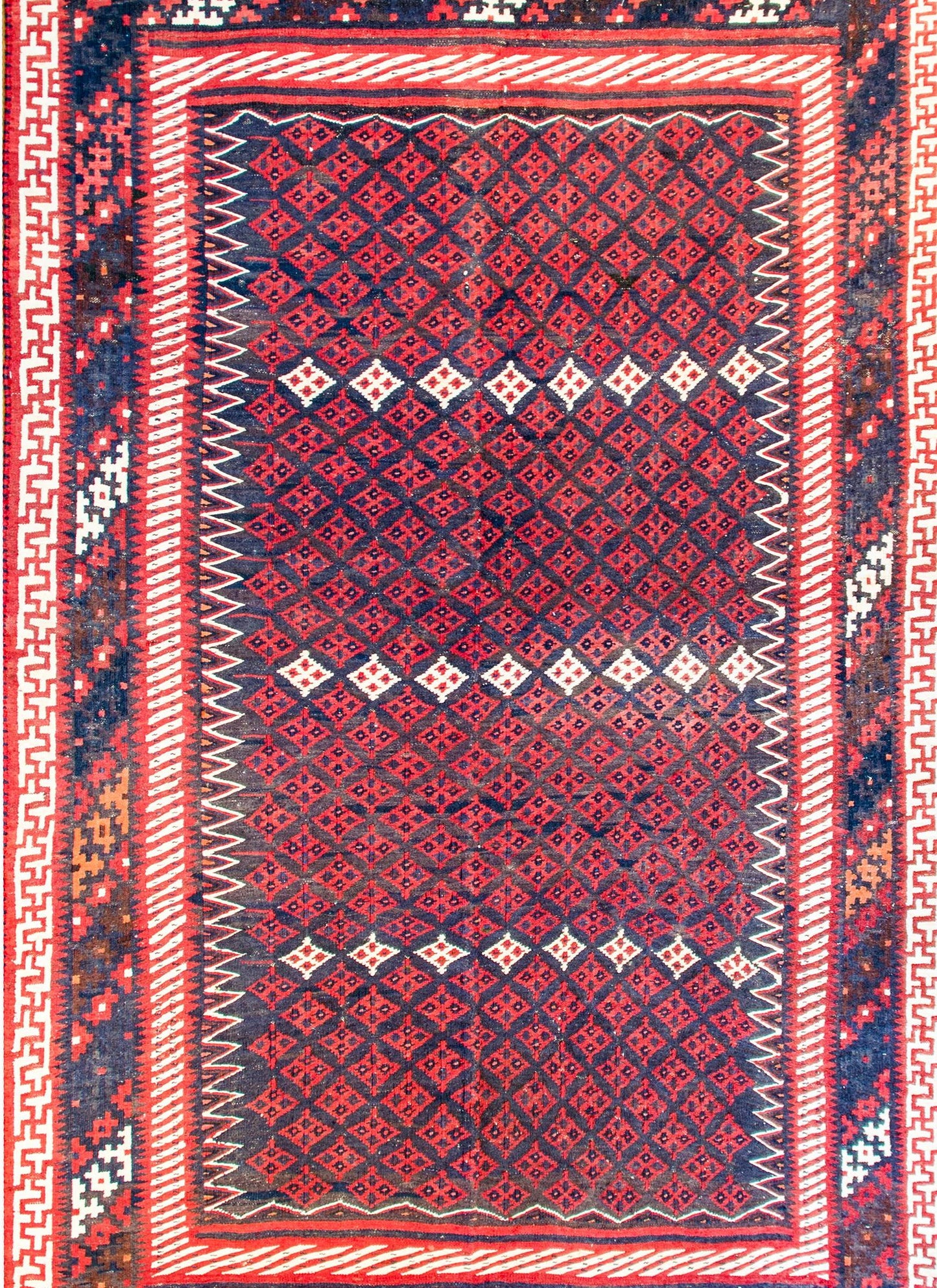 Early 20th Century Khorasan Sumak Rug For Sale