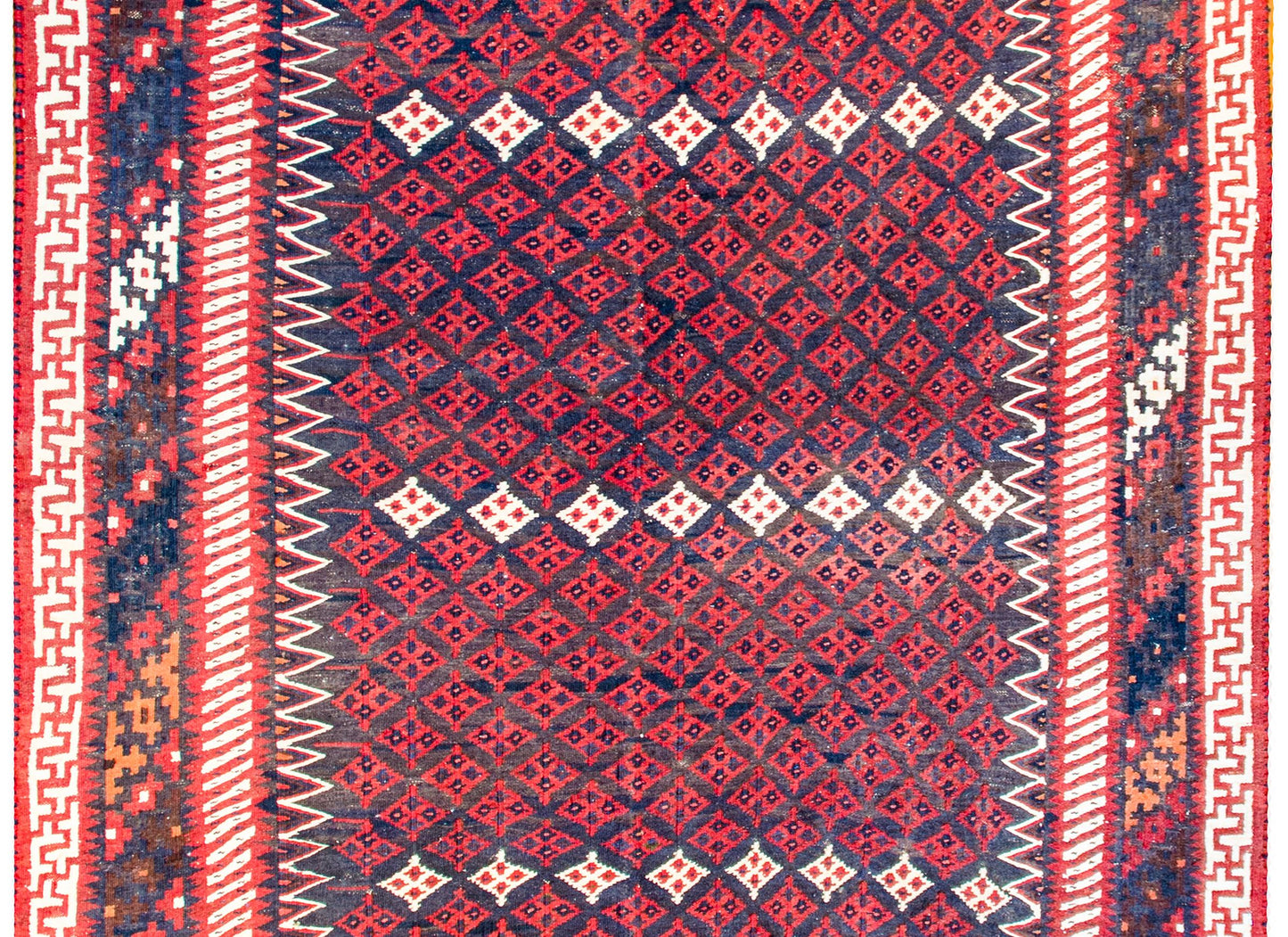 Early 20th Century Khorasan Sumak Rug For Sale