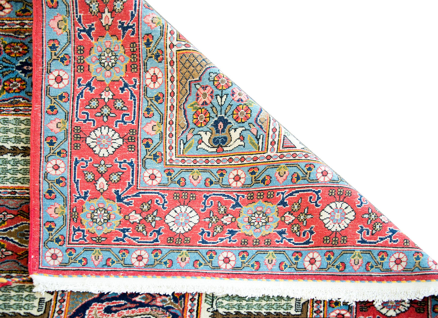 Vintage Persian Bakhtiari Rug For Sale