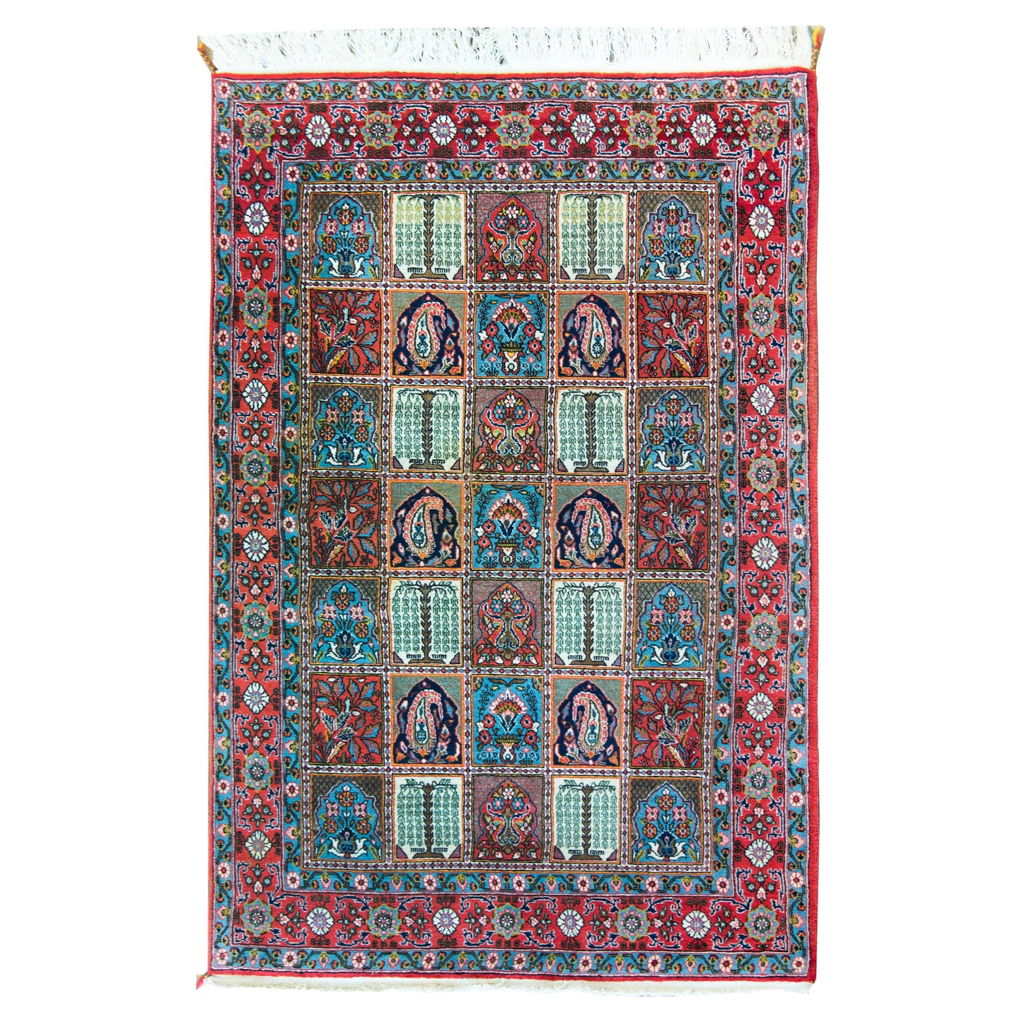 Vintage Persian Bakhtiari Rug For Sale