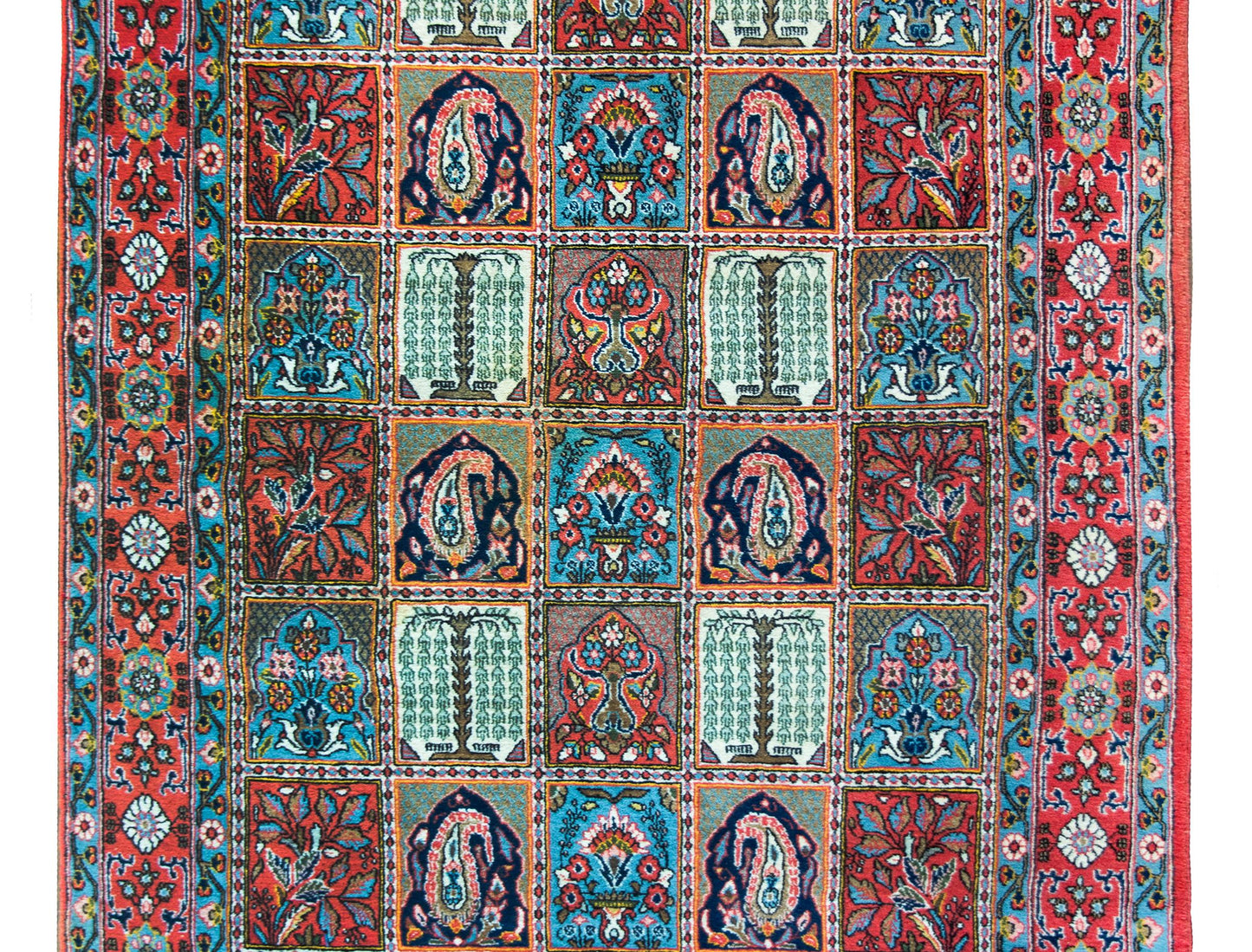 Vintage Persian Bakhtiari Rug For Sale