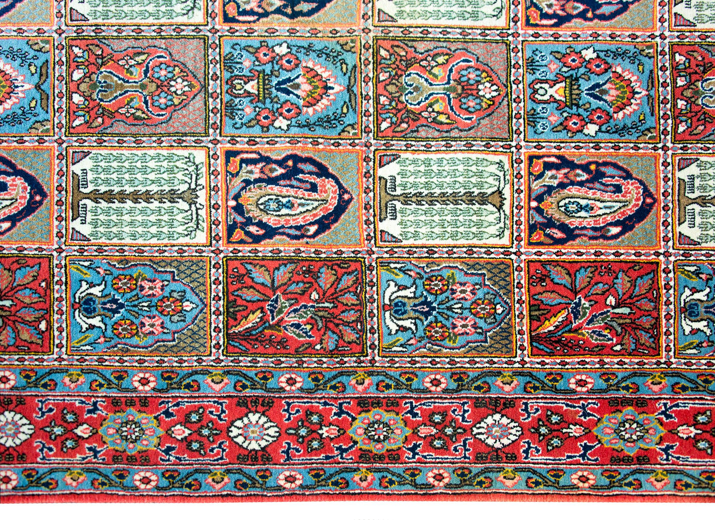 Vintage Persian Bakhtiari Rug For Sale