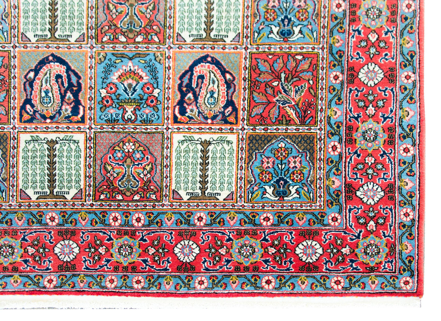 Vintage Persian Bakhtiari Rug For Sale