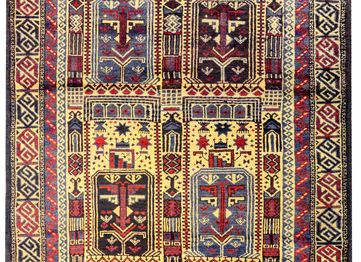 Vintage Baluchi Prayer Rug For Sale