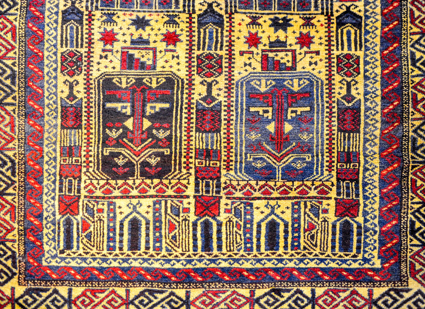 Vintage Baluchi Prayer Rug For Sale