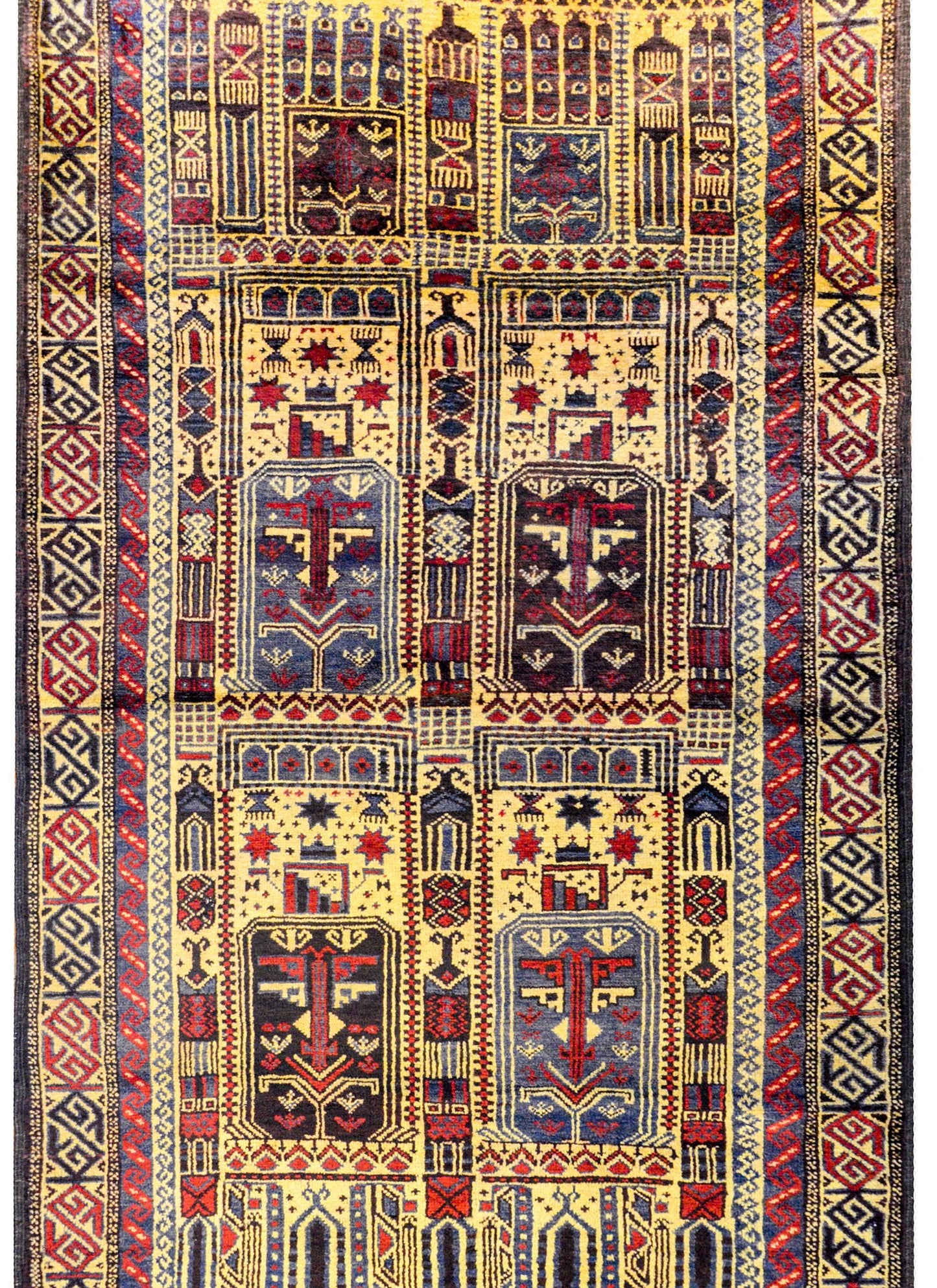 Vintage Baluchi Prayer Rug For Sale