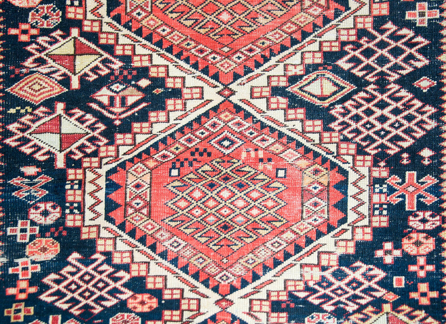 Early 20th Century Persian Shriven Rug For Sale