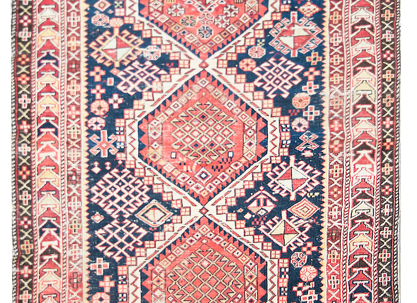 Early 20th Century Persian Shriven Rug For Sale