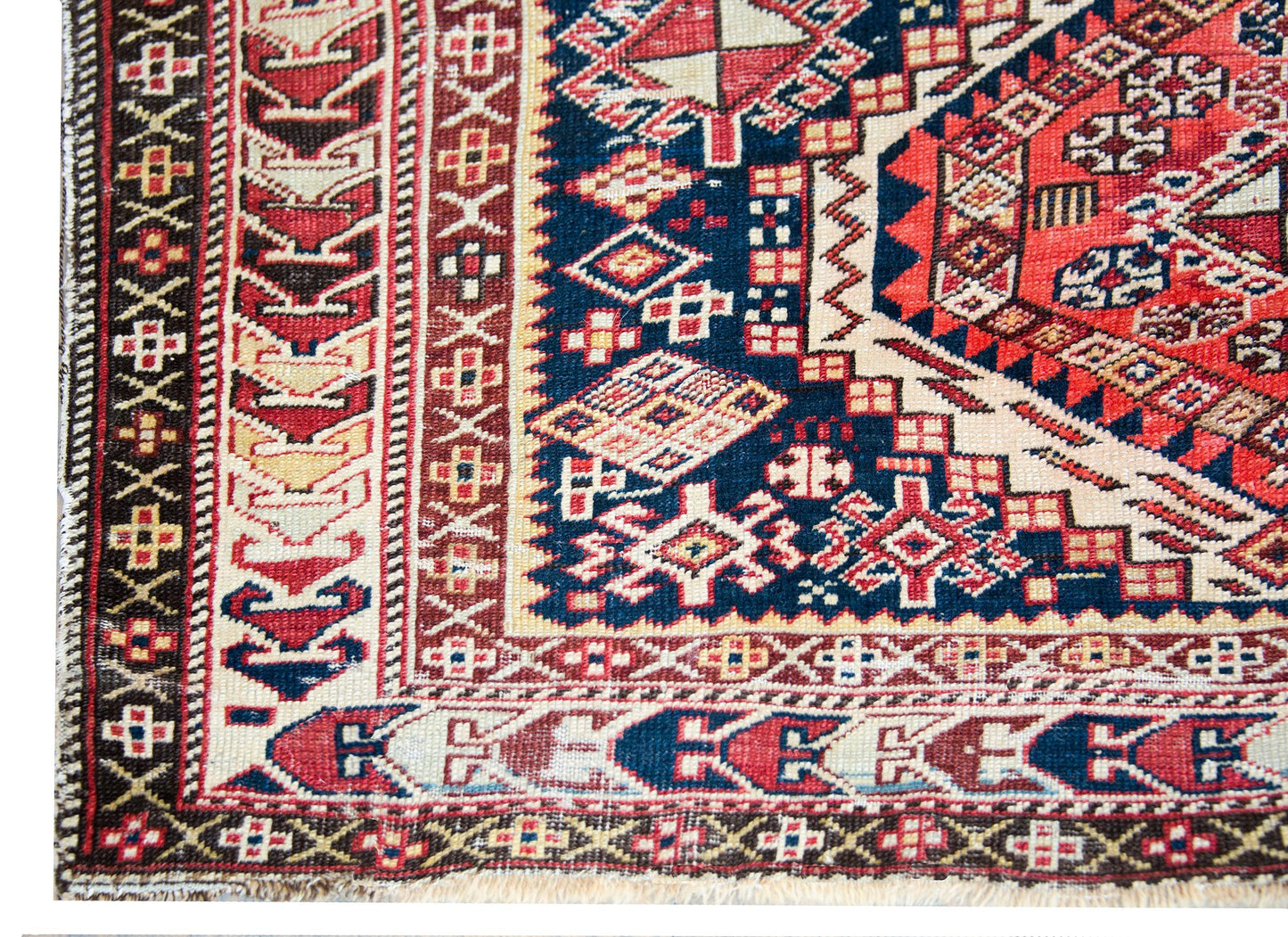 Early 20th Century Persian Shriven Rug For Sale
