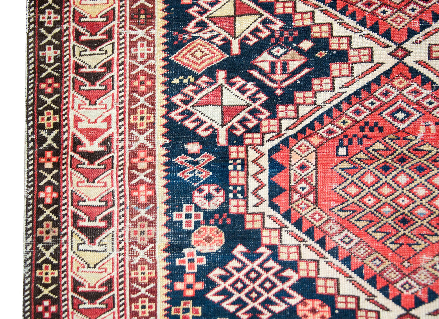 Early 20th Century Persian Shriven Rug For Sale