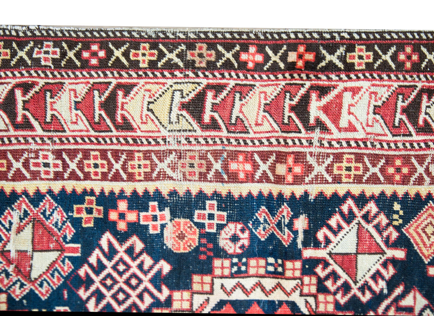 Early 20th Century Persian Shriven Rug For Sale