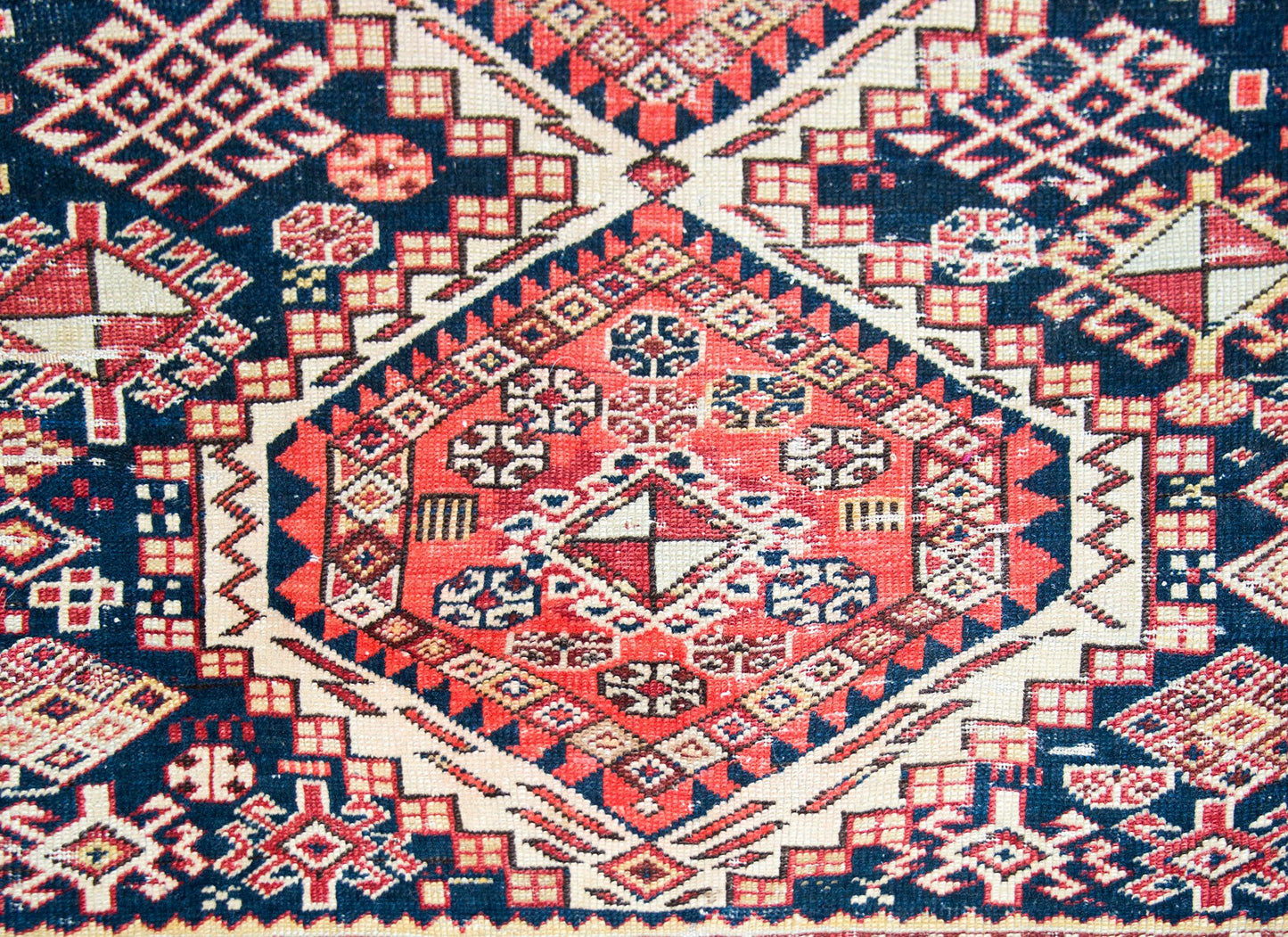 Early 20th Century Persian Shriven Rug For Sale