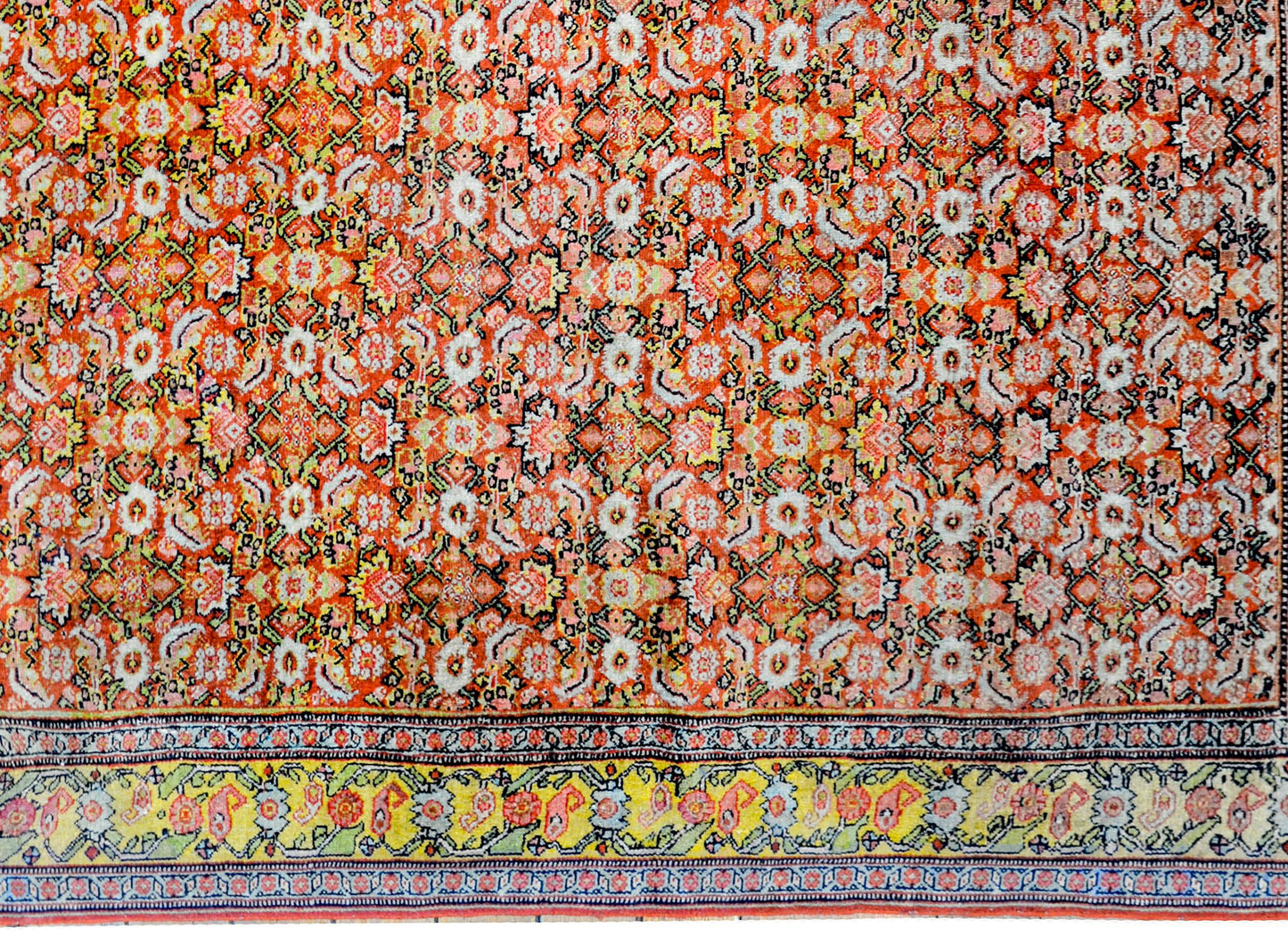 Incredible Early 20th Century Senneh Rug For Sale