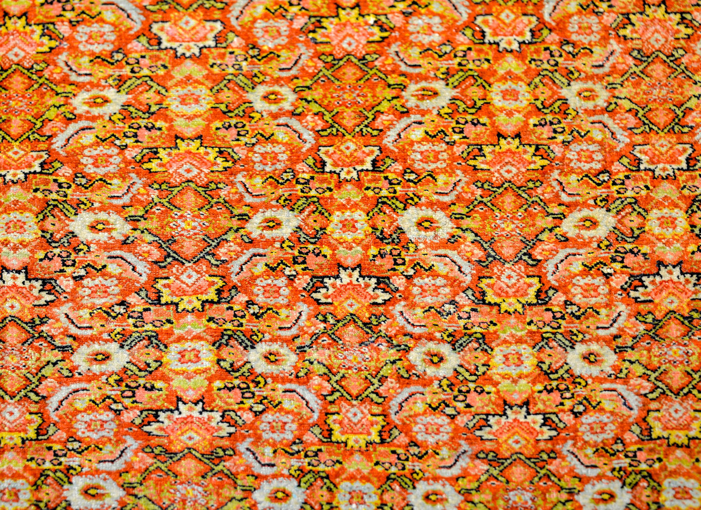 Incredible Early 20th Century Senneh Rug For Sale
