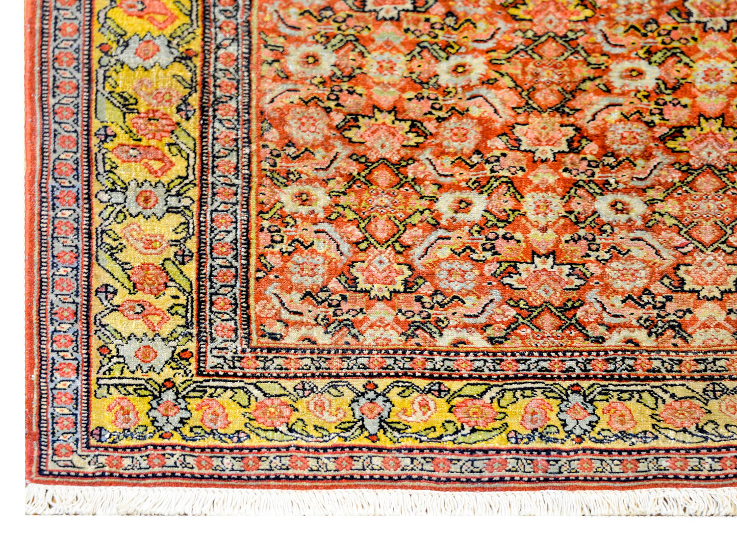 Incredible Early 20th Century Senneh Rug For Sale