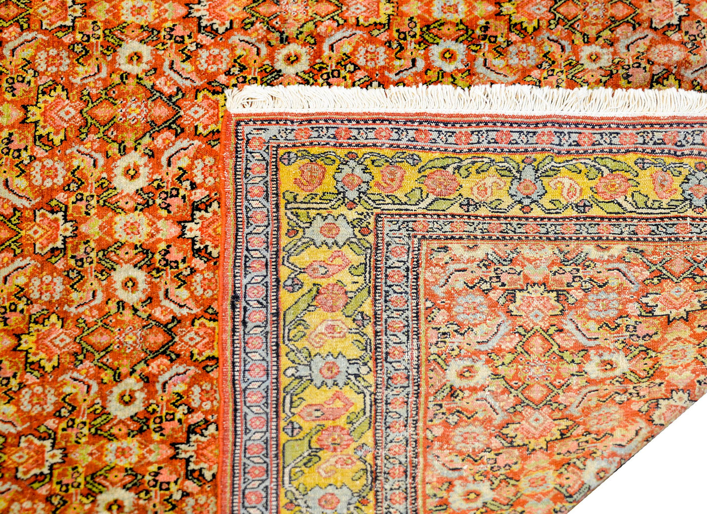 Incredible Early 20th Century Senneh Rug For Sale