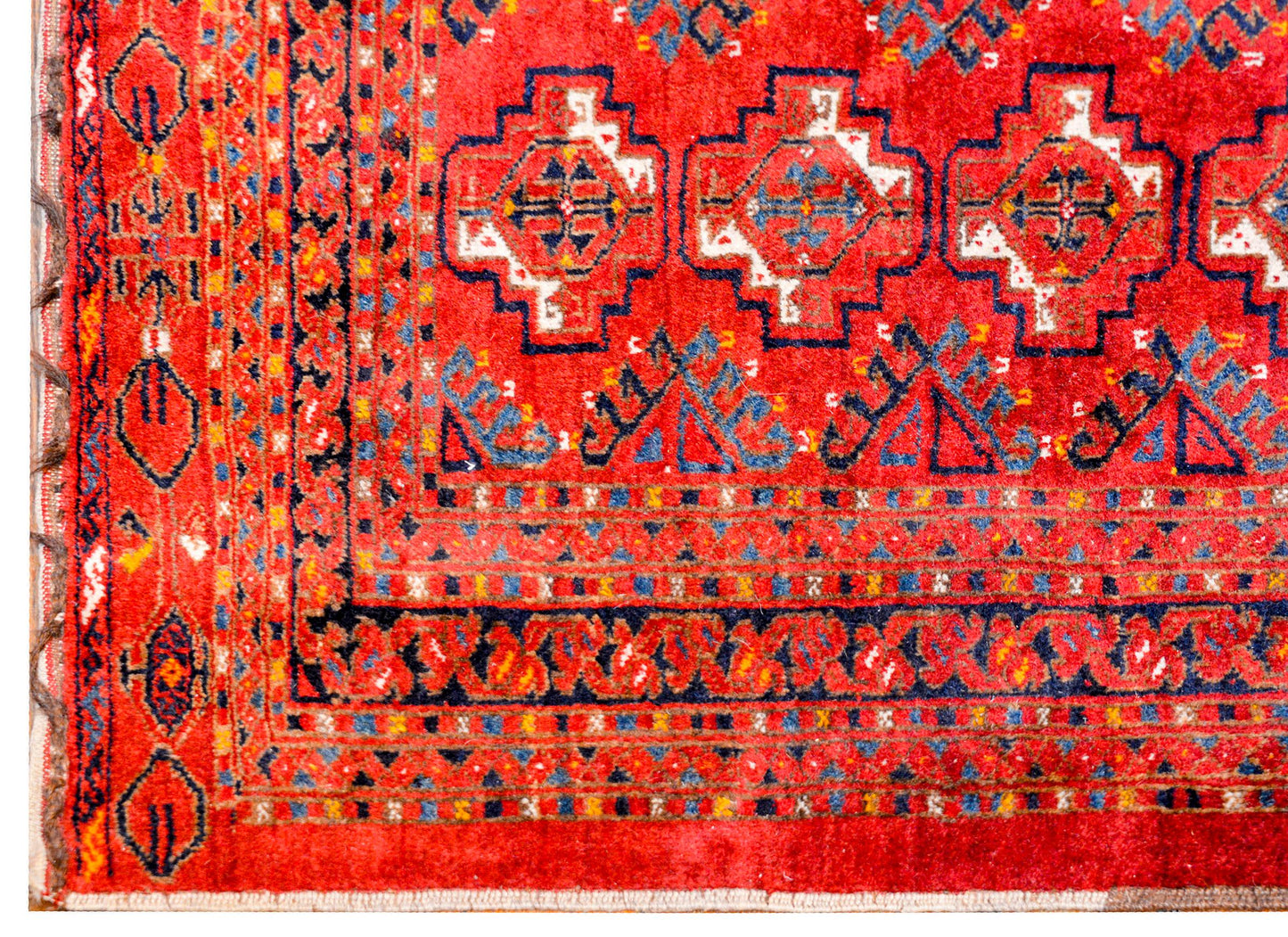Early 20th Century Turkoman Bag Face Rug For Sale