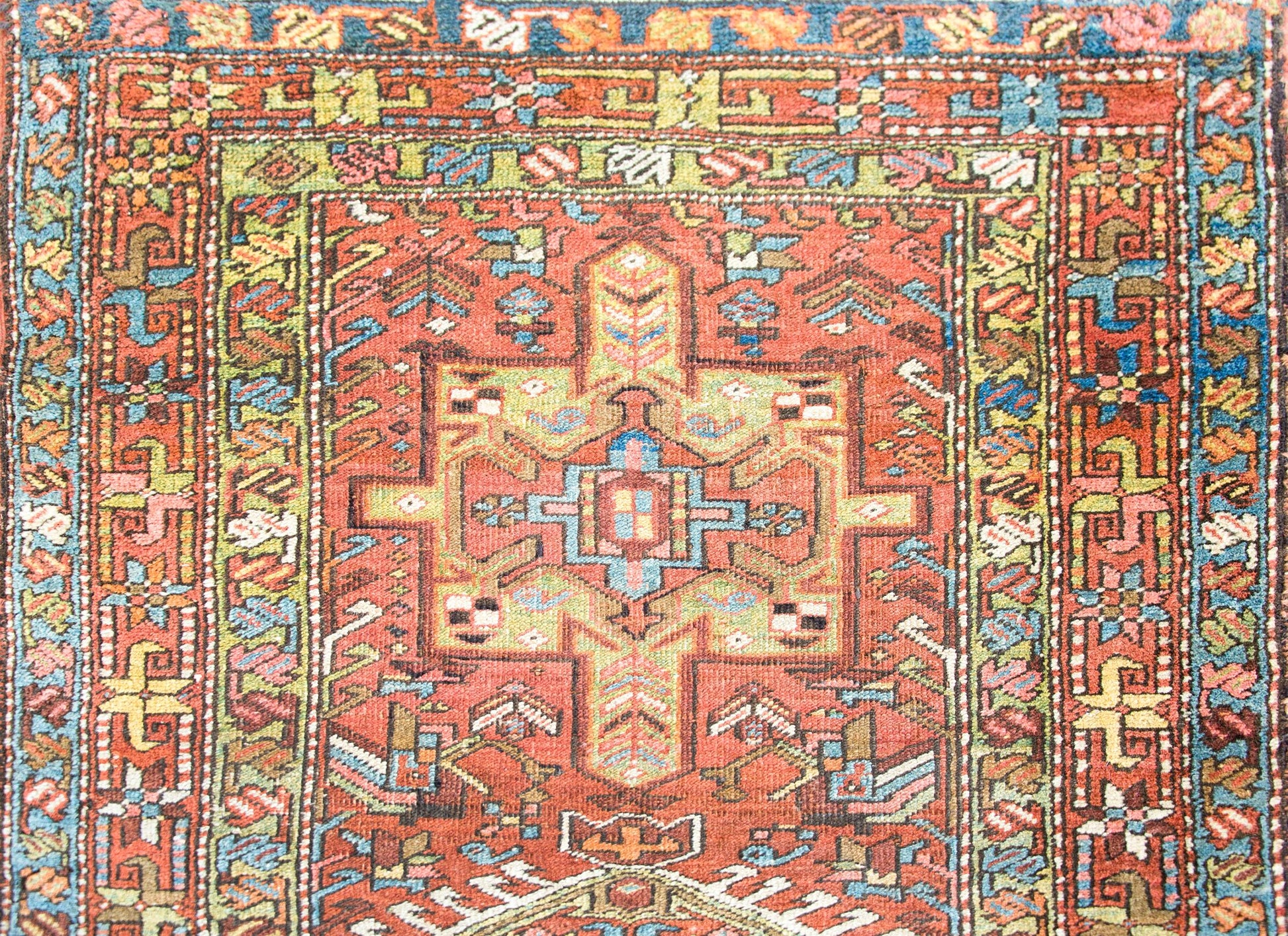 Early 20th Century Heriz Runner For Sale