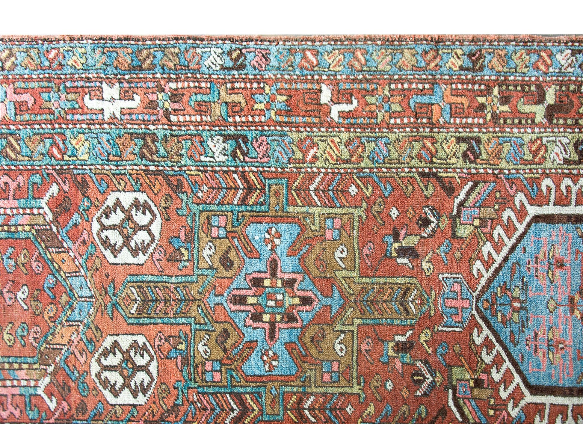 Early 20th Century Heriz Runner For Sale