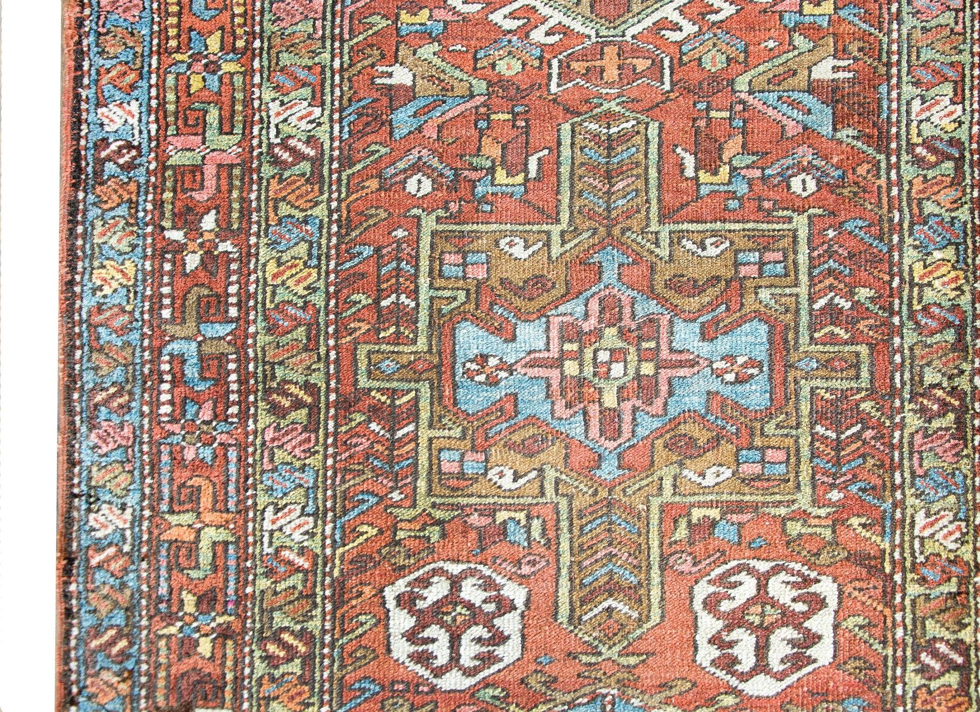 Early 20th Century Heriz Runner For Sale