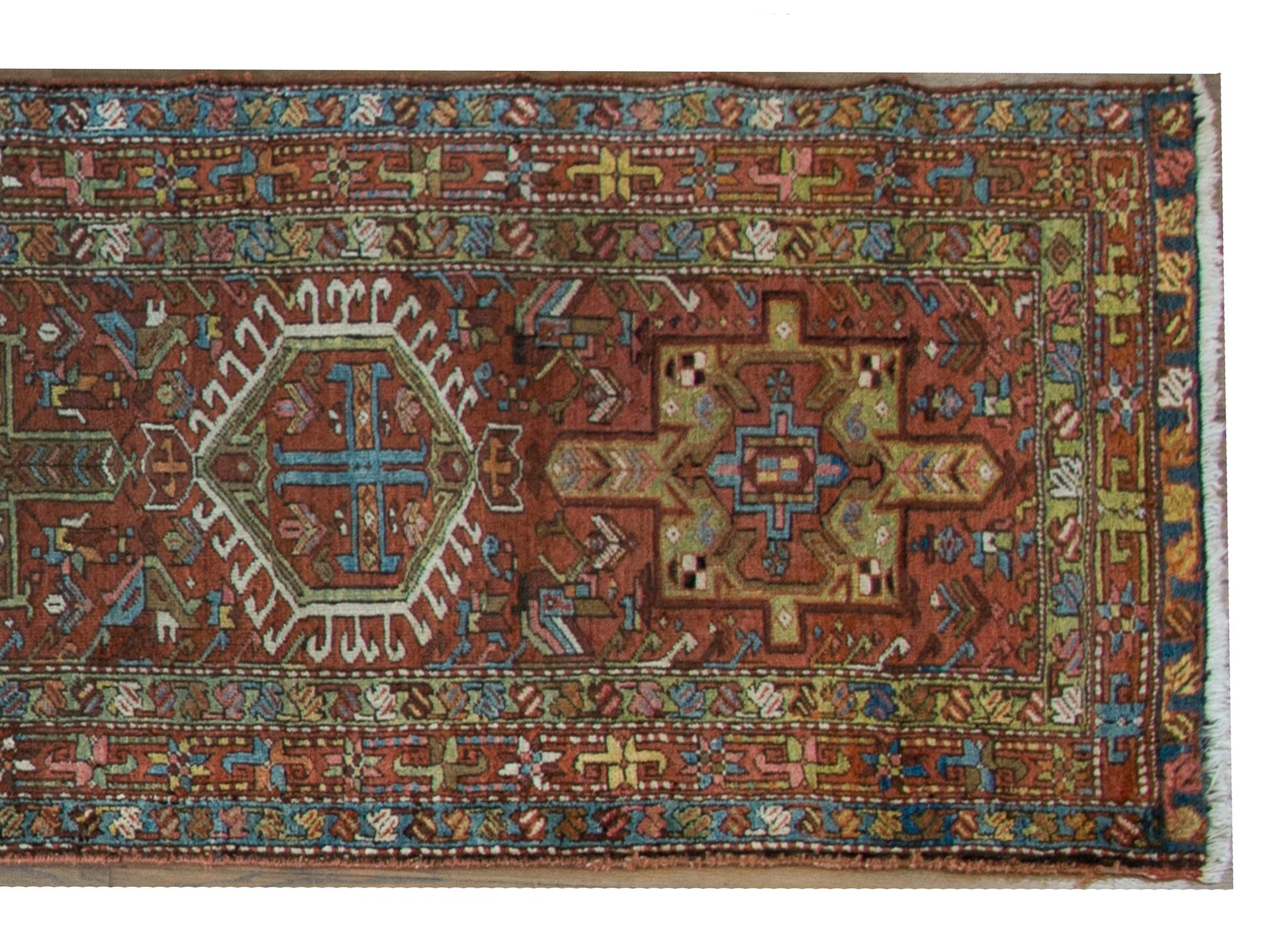 Early 20th Century Heriz Runner For Sale