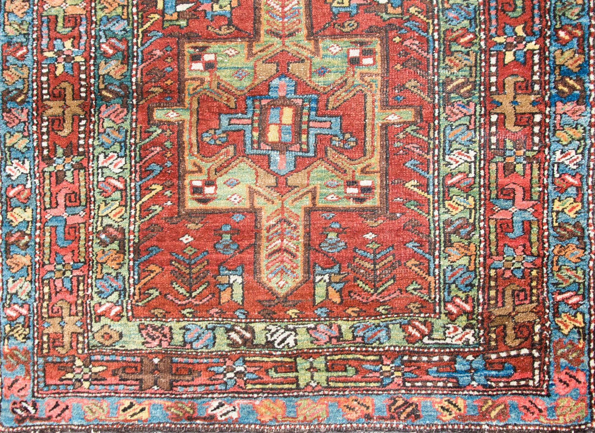 Early 20th Century Heriz Runner For Sale